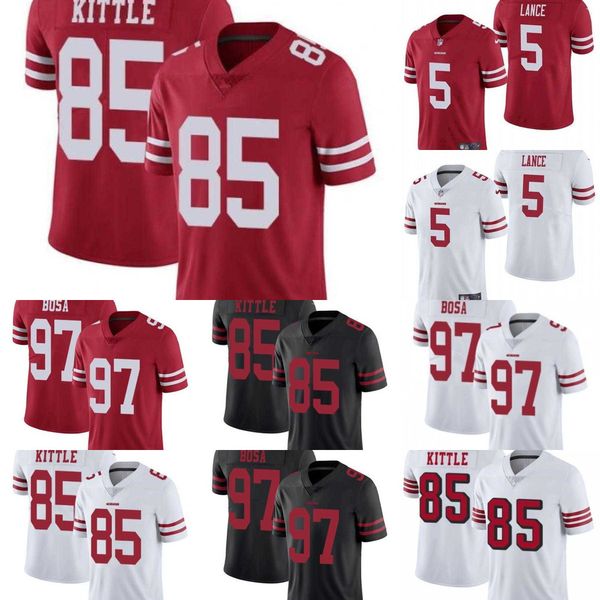 san francisco''49ers''men women youth 85 george kittle 97 nick bosa 10 jimmy garoppolo black 5 trey lance football jerse, Black;red
san francisco''49ers''men women youth 85 george kittle 97 nick bosa 10 jimmy garoppolo black 5 trey lance football jerse, Black;red