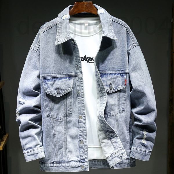 men's jackets designer korean version 2021 autumn and winter fashion brand new denim jacket coat men's light blue personality hole, Black;brown
men's jackets designer korean version 2021 autumn and winter fashion brand new denim jacket coat men's light blue personality hole, Black;brown