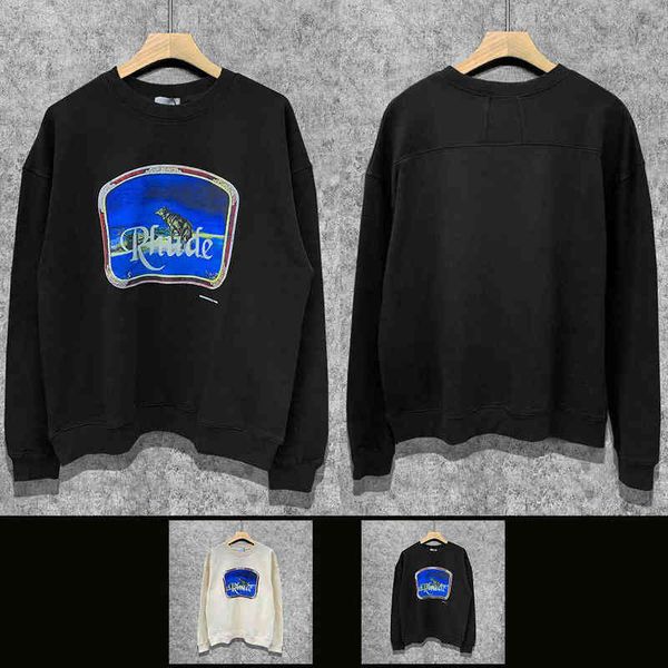men hoodies for designer hip hop street fashion rh limited rhude new os loose casual high pullover round neck sweater 003, Black
men hoodies for designer hip hop street fashion rh limited rhude new os loose casual high pullover round neck sweater 003, Black