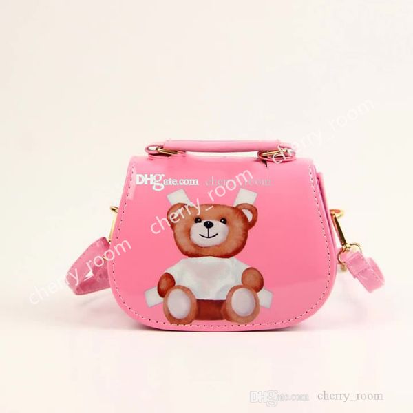 designer kids cartoon princess handbags mini purse letter printed children one shoulder bag cute baby girls bear patent leather fashion cros, Black
designer kids cartoon princess handbags mini purse letter printed children one shoulder bag cute baby girls bear patent leather fashion cros, Black