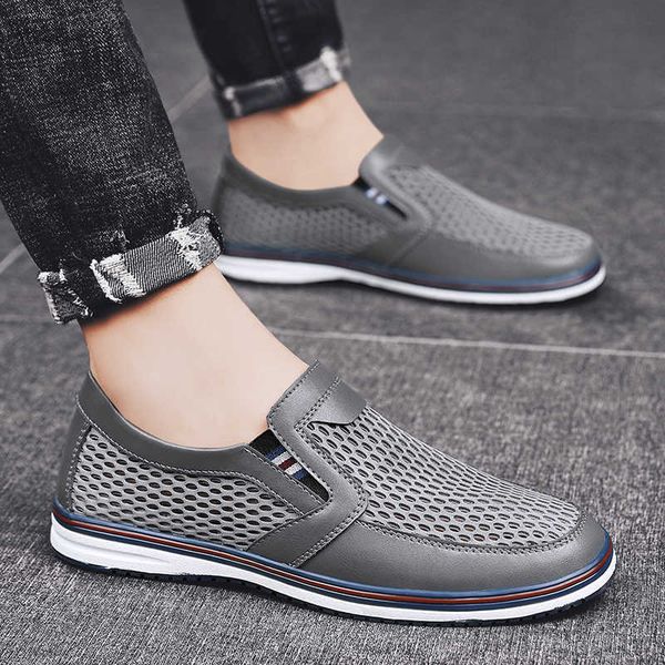 breathable mesh summer casual loafers men fahsion lightweight luxury leather shoes slip-on driving footwear male, Black
breathable mesh summer casual loafers men fahsion lightweight luxury leather shoes slip-on driving footwear male, Black