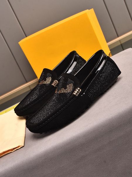 men's new 2022 party wedding dress shoes brand business casual flats fashion breathable designer rhinestone loafers size 38-46, Black
men's new 2022 party wedding dress shoes brand business casual flats fashion breathable designer rhinestone loafers size 38-46, Black