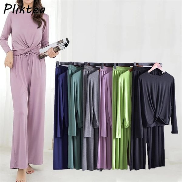 pliktea 2 piece set gray home suit for women atoff clothes women's pajamas female wear fall ladies sleepwear 220329, Black;red
pliktea 2 piece set gray home suit for women atoff clothes women's pajamas female wear fall ladies sleepwear 220329, Black;red