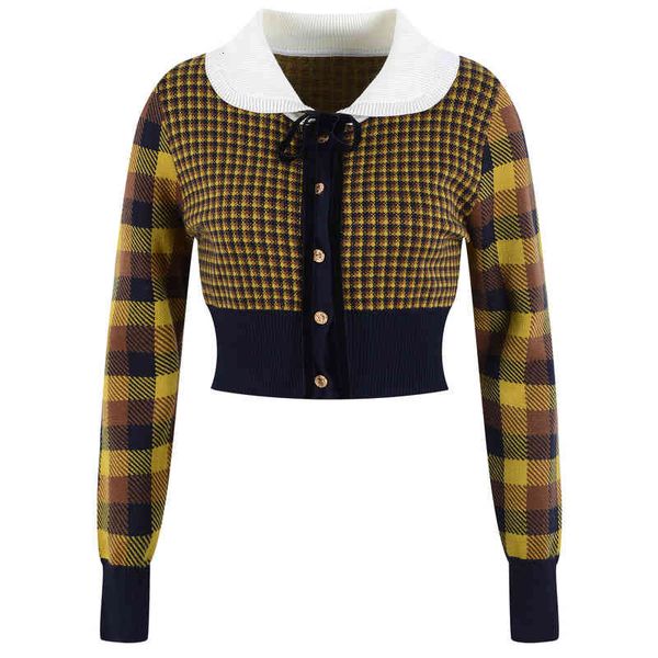 women's knits tees baby collar bowknot single breasted long sleeved casual sweater autumn winter style temperament elegant women's, White
women's knits tees baby collar bowknot single breasted long sleeved casual sweater autumn winter style temperament elegant women's, White