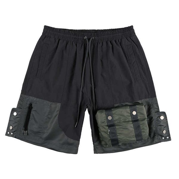 men's shorts kapital man hirata tactical multi pocket button function stitching drawstring shorts summer overalls, White;black
men's shorts kapital man hirata tactical multi pocket button function stitching drawstring shorts summer overalls, White;black