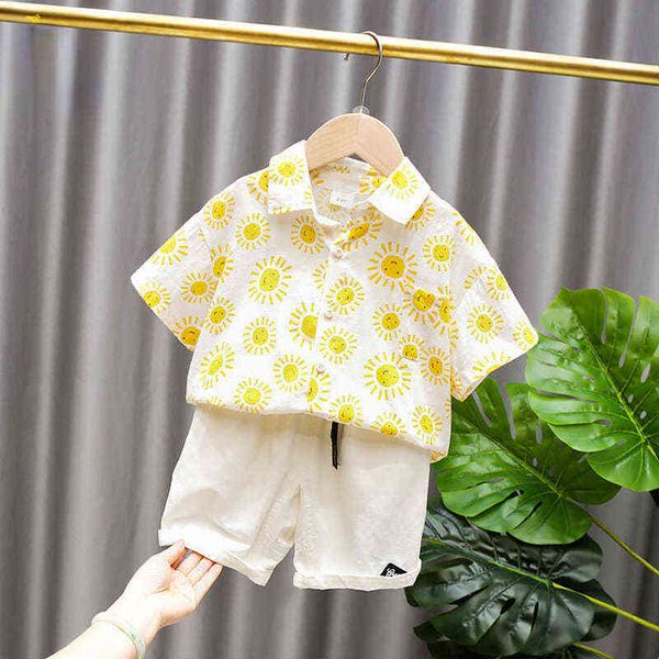 fashion summer children's suit kid boy short sleeves + pants 2-piece baby clothes set baby solid casual clothes 2-10 year g220509, White
fashion summer children's suit kid boy short sleeves + pants 2-piece baby clothes set baby solid casual clothes 2-10 year g220509, White