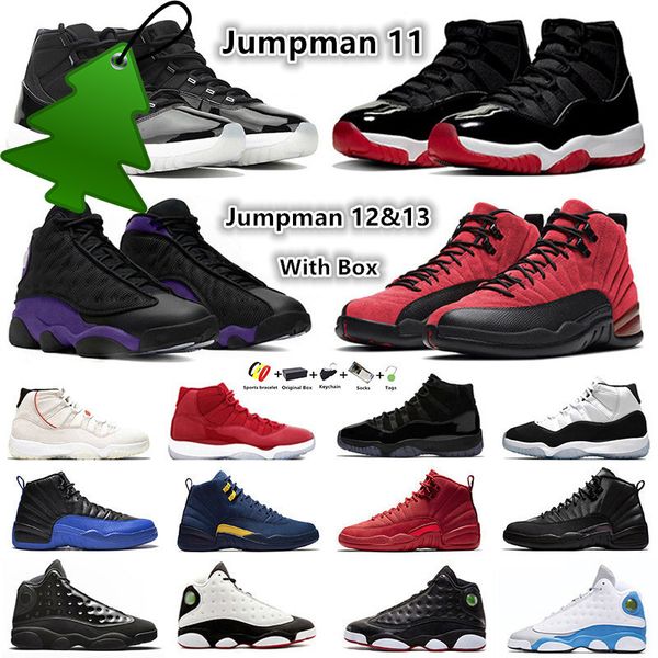 with box jumpman 11 12 13 mens basketball shoes pure violet bred concord cap and gown space jam taxi royalty retro houndstooth 11s 12s 13s, Black
with box jumpman 11 12 13 mens basketball shoes pure violet bred concord cap and gown space jam taxi royalty retro houndstooth 11s 12s 13s, Black