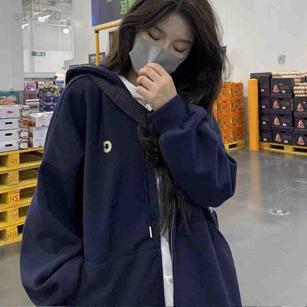 hooded harajuku sweater plush zip-up women loose y2k oversize high street hooded zipper cardigan jacket coat size shirt girl l220725, Black;brown
hooded harajuku sweater plush zip-up women loose y2k oversize high street hooded zipper cardigan jacket coat size shirt girl l220725, Black;brown