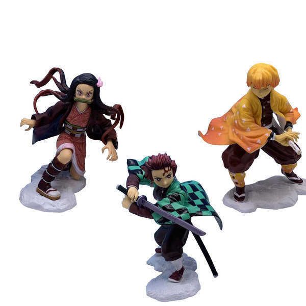huiya01 demon slayer kimetsu no yaiba kamado nezuko tanjirou agatsuma zenitsu anime figure pvc action figure model collectible doll q0722
huiya01 demon slayer kimetsu no yaiba kamado nezuko tanjirou agatsuma zenitsu anime figure pvc action figure model collectible doll q0722
