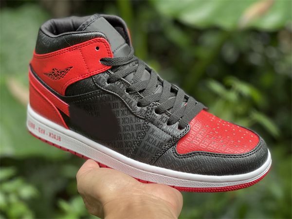 shoes 2022 authentic 1 mid bred basketball 1s black gym red white men women outdoor sports sneakers original
shoes 2022 authentic 1 mid bred basketball 1s black gym red white men women outdoor sports sneakers original