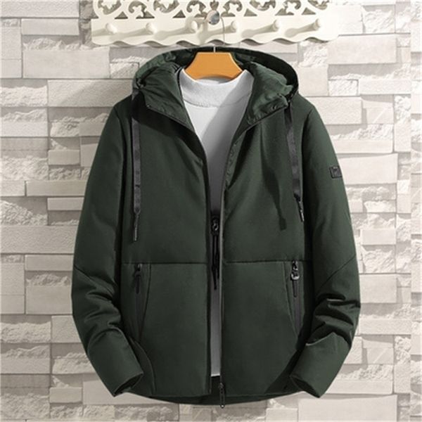 men hooded parkas jacket casual winter warm thicken coats mens outwear windproof baseball jackets solid color zipper 201128, Black
men hooded parkas jacket casual winter warm thicken coats mens outwear windproof baseball jackets solid color zipper 201128, Black