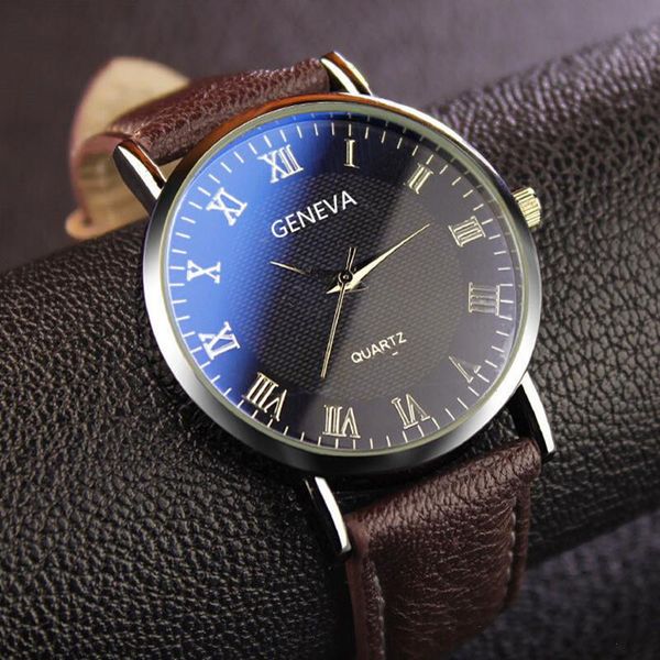 fashion featured quartz watch three eyes brand luxurious mens leather belt black white glass men, Slivery;brown
fashion featured quartz watch three eyes brand luxurious mens leather belt black white glass men, Slivery;brown