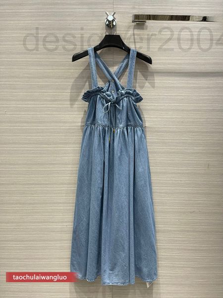 casual dresses designer al38931 shenzhen nanyou french girls holiday style loose bra suspender jeans dress high end women vva9, Black;gray
casual dresses designer al38931 shenzhen nanyou french girls holiday style loose bra suspender jeans dress high end women vva9, Black;gray
