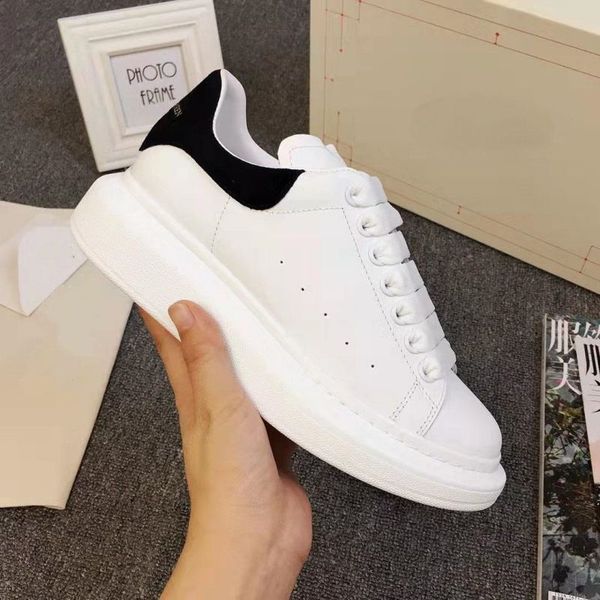 small white shoes women shoes pu round toe thick bottom color matching lace couple all-match casual sports sneakers dp271, Black
small white shoes women shoes pu round toe thick bottom color matching lace couple all-match casual sports sneakers dp271, Black