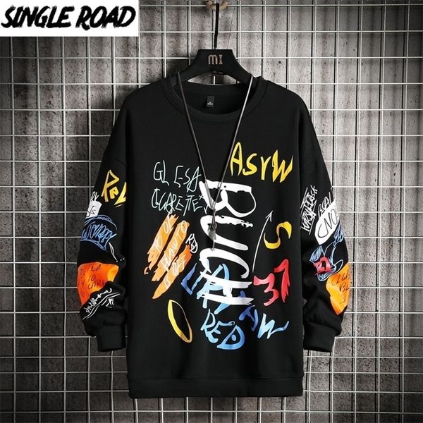 single road mens crewneck sweatshirt graphic harajuku oversized sweatshirts male japanese streetwear hip hop hoodie 220402, Black
single road mens crewneck sweatshirt graphic harajuku oversized sweatshirts male japanese streetwear hip hop hoodie 220402, Black