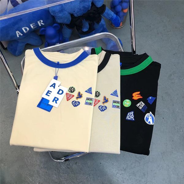 2022 embroidered tee loose fit short sleeve t-shirt men women 1 color neckline, White;black
2022 embroidered tee loose fit short sleeve t-shirt men women 1 color neckline, White;black