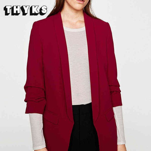 elegant female workwear blazer vintage stack up sleeves slim fit chic jacket office ladies spring fashion jacket za women 2022 j220813, White;black
elegant female workwear blazer vintage stack up sleeves slim fit chic jacket office ladies spring fashion jacket za women 2022 j220813, White;black
