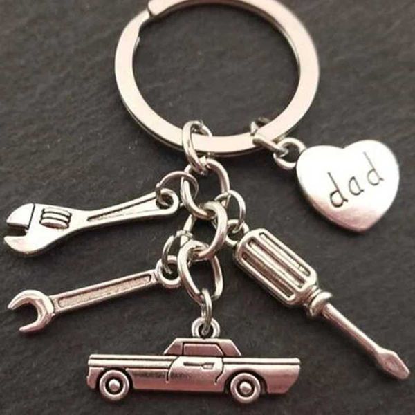keychains fashion i love dad car screwdriver wrench gadget key chain father's day gift keyring, Silver
keychains fashion i love dad car screwdriver wrench gadget key chain father's day gift keyring, Silver