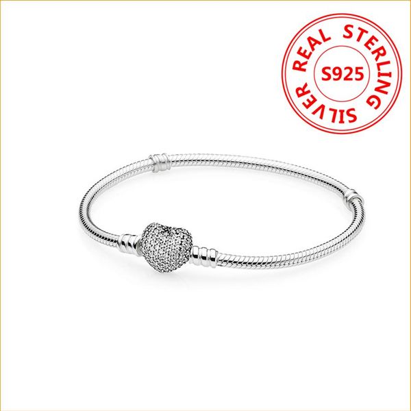 authentic 925 sterling silver heart charms bracelet for pandora european beads bangle wedding gift jewelry for women with original247z, Golden;silver
authentic 925 sterling silver heart charms bracelet for pandora european beads bangle wedding gift jewelry for women with original247z, Golden;silver