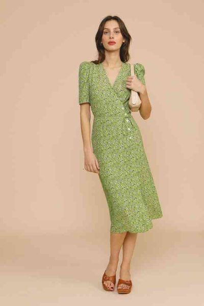 casual dresses product in spring and summer of the st century rural style broken flower v-neck tea break skirt french short sleeve dress w, Black;gray
casual dresses product in spring and summer of the st century rural style broken flower v-neck tea break skirt french short sleeve dress w, Black;gray