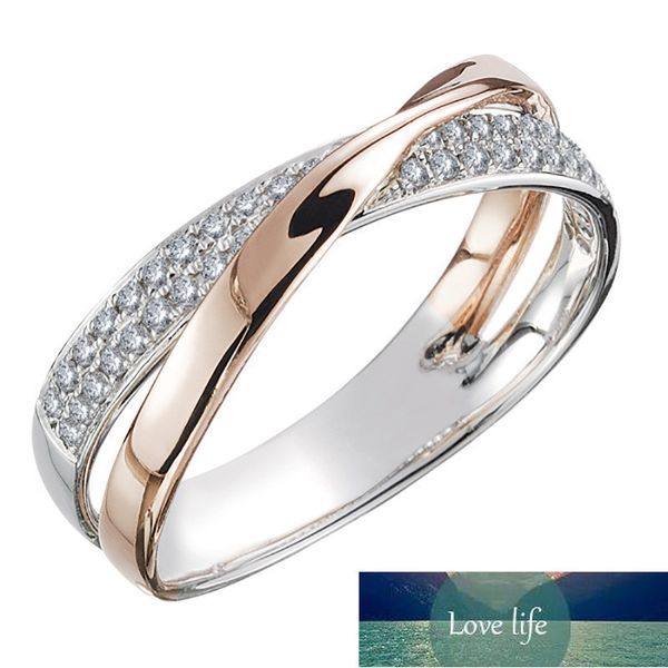 new classic wedding rings for women fashion two tone x shape cross dazzling ring female engagement jewelry, Silver
new classic wedding rings for women fashion two tone x shape cross dazzling ring female engagement jewelry, Silver
