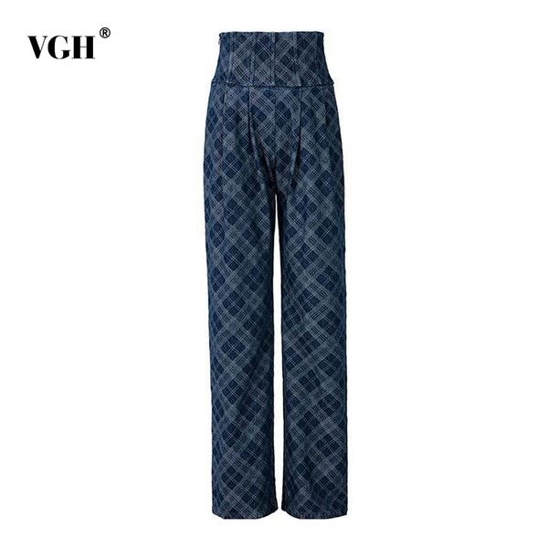 casual loose blue plaid trousers for women high waist full length hit color straight pants female korean spring fashion 210507, Black;white
casual loose blue plaid trousers for women high waist full length hit color straight pants female korean spring fashion 210507, Black;white