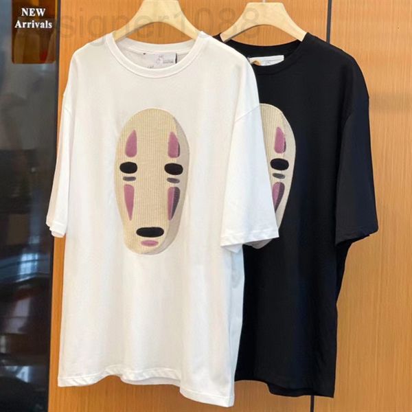 women's hoodies & sweatshirts designer 2022 spring and summer new luo jia embroidery chihiro mask faceless men loose short sleeved t, Black
women's hoodies & sweatshirts designer 2022 spring and summer new luo jia embroidery chihiro mask faceless men loose short sleeved t, Black