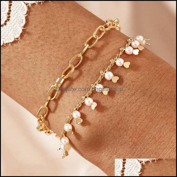 charm bracelets jewelry romantic beads bracelet set for women bohemian love tassel gold alloy bangle lady an dhszz, Golden;silver
charm bracelets jewelry romantic beads bracelet set for women bohemian love tassel gold alloy bangle lady an dhszz, Golden;silver