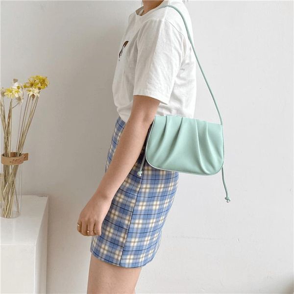 evening bags korean women's fashion versatile diagonal shoulder solid color leisure pleated small square bag trend
evening bags korean women's fashion versatile diagonal shoulder solid color leisure pleated small square bag trend