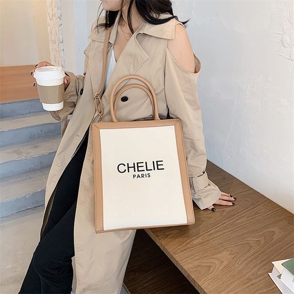 factory promotion shangpin 2022 new korean version versatile fashion canvas letter tote bag portable one shoulder diagonal women's bag
factory promotion shangpin 2022 new korean version versatile fashion canvas letter tote bag portable one shoulder diagonal women's bag