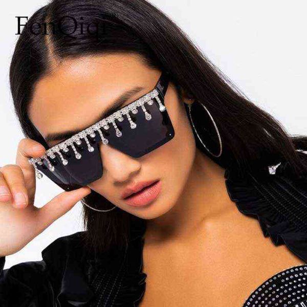 oversized sunglasses tassel shades steampunk sun wear crystal diamond luxury eye wear one-piece brand shades oculos y220410, White;black
oversized sunglasses tassel shades steampunk sun wear crystal diamond luxury eye wear one-piece brand shades oculos y220410, White;black