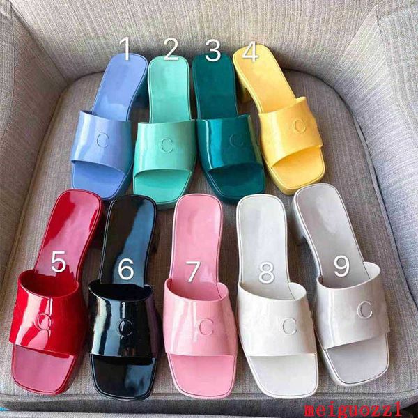 2021 brand woman slipper designer lady sandals summer fashion jelly slide high heel slippers luxury casual shoes womens, Black
2021 brand woman slipper designer lady sandals summer fashion jelly slide high heel slippers luxury casual shoes womens, Black