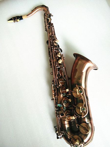 new antique copper tenor sax bb flat saxophone instrument dedicated gold brass tube body saxophone and case
new antique copper tenor sax bb flat saxophone instrument dedicated gold brass tube body saxophone and case