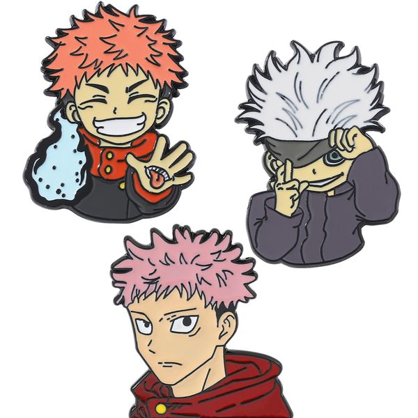 new japanese anime jujutsu kaisen brooch metal badge ladies men's backpack jacket cute pin lapel jewelry accessories s1001, Blue
new japanese anime jujutsu kaisen brooch metal badge ladies men's backpack jacket cute pin lapel jewelry accessories s1001, Blue