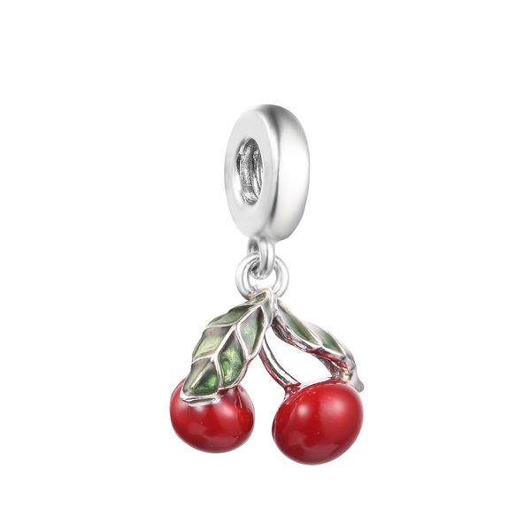 silver asymmetrical cherry fruit dangle charm fit original europe pandora charms bracelets & bangle mother kids jewelry woman clover, Black
silver asymmetrical cherry fruit dangle charm fit original europe pandora charms bracelets & bangle mother kids jewelry woman clover, Black