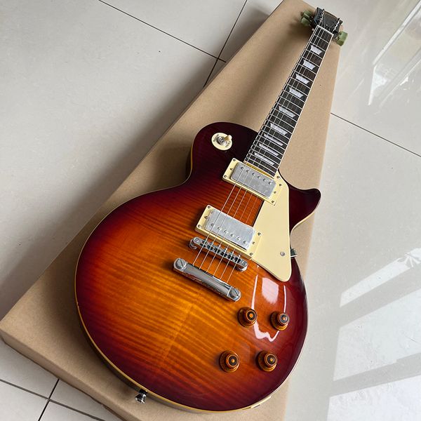 famous electric guitar selected high-quality tiger skin pattern made of professional wood moving tone delivery to home
famous electric guitar selected high-quality tiger skin pattern made of professional wood moving tone delivery to home