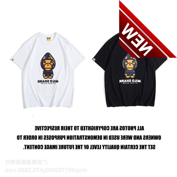 batch 2021 summer new fashion bap blue shark hat little monkey round neck t-shirt short sleeve unisex, White;black
batch 2021 summer new fashion bap blue shark hat little monkey round neck t-shirt short sleeve unisex, White;black