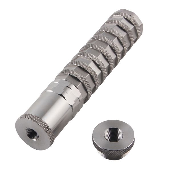 6.8''l 1.42''od stainless steel modular solvent trap fuel filter comp 1-3/16x24 thread radial cup 5/8x24 or 1/2x28 end c
6.8''l 1.42''od stainless steel modular solvent trap fuel filter comp 1-3/16x24 thread radial cup 5/8x24 or 1/2x28 end c
