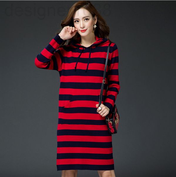 women's knits & tees designer 2021 new striped sweater pullover hooded sweater women's loose bottomed korean medium and long fashi, White
women's knits & tees designer 2021 new striped sweater pullover hooded sweater women's loose bottomed korean medium and long fashi, White