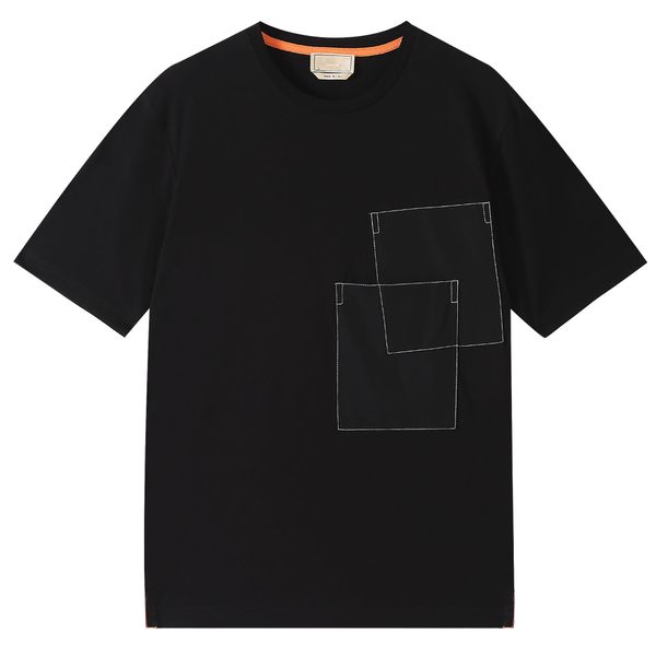 2022 designer mens t shirts louiseity soft cotton short sleeves die men's t-shirts anti wrinkle fashion casual men's clothing viut, White;black