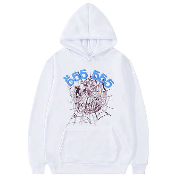 22ss fashion creativity sp5der 555555 angel number hoodie men women spider web pattern sweatshirt loose clothing, Black
22ss fashion creativity sp5der 555555 angel number hoodie men women spider web pattern sweatshirt loose clothing, Black