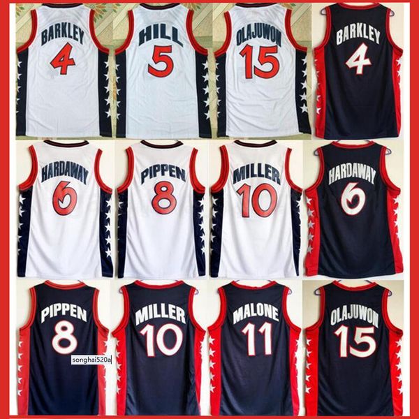 1996 dream us team basketball hakeem olajuwon jersey penny hardaway charles barkley reggie miller scottie pippen grant hill karl malone, Black;red
1996 dream us team basketball hakeem olajuwon jersey penny hardaway charles barkley reggie miller scottie pippen grant hill karl malone, Black;red