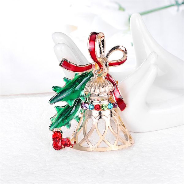 european christmas bell series alloy brooch pins jingling bells crystal clothes corsage badge for backpack sweater shirt suit clothing brooc, Gray
european christmas bell series alloy brooch pins jingling bells crystal clothes corsage badge for backpack sweater shirt suit clothing brooc, Gray