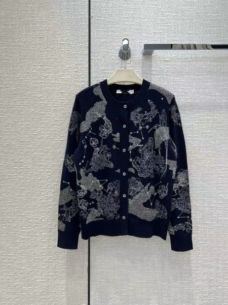 milan runway sweaters 2022 autumn o neck long sleeve high end jacquard cardigan women's designer coats 0730-8, White;black
milan runway sweaters 2022 autumn o neck long sleeve high end jacquard cardigan women's designer coats 0730-8, White;black