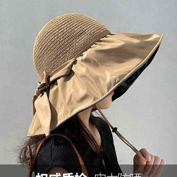 hats black rubber beach sun visor female summer hollow straw uv big eaves cover face sunscreen fisherman's, Blue;gray
hats black rubber beach sun visor female summer hollow straw uv big eaves cover face sunscreen fisherman's, Blue;gray