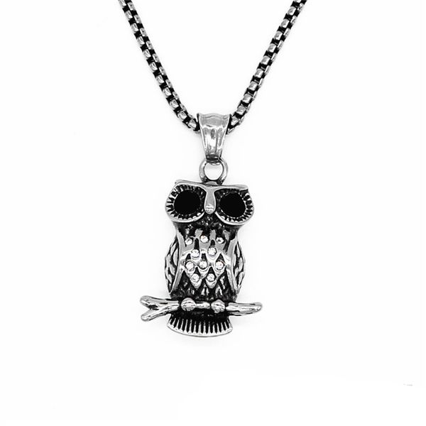 stainless steel necklaces & pendants owl animal retro silver design gothic jewel punk hip hop men's and women's jewelry
stainless steel necklaces & pendants owl animal retro silver design gothic jewel punk hip hop men's and women's jewelry