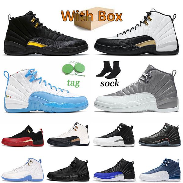 with box high low sneakers 12s basketball shoes mens reverse flu game se bowl black taxi stealth hyper royal womens sports trainers size 36
with box high low sneakers 12s basketball shoes mens reverse flu game se bowl black taxi stealth hyper royal womens sports trainers size 36