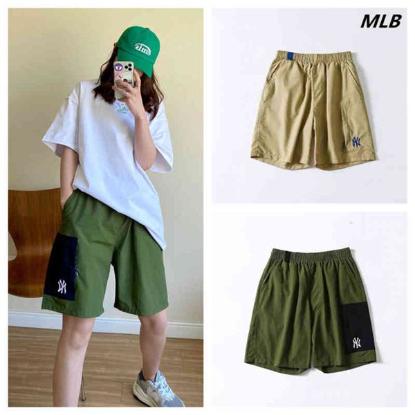 women's pants capris korea mlb fashion brand men's and women's loose casual letter ny embroidered pocket elastic waist shorts, Black;white
women's pants capris korea mlb fashion brand men's and women's loose casual letter ny embroidered pocket elastic waist shorts, Black;white