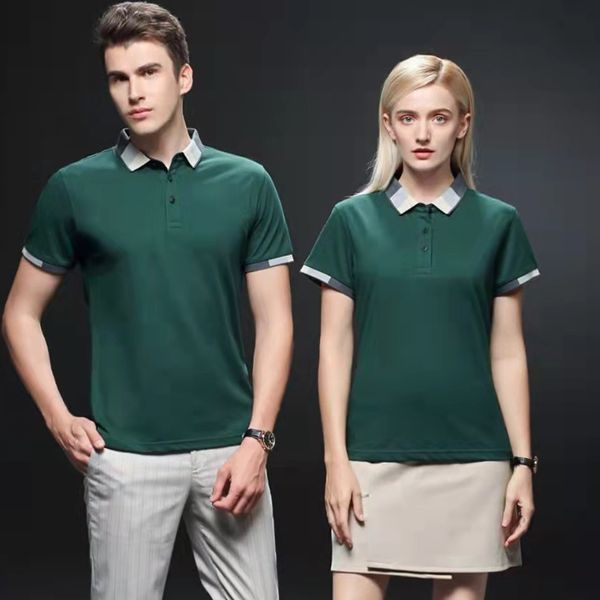 women's t-shirt summer style half sleeve loose lapel short sleeve cultural polo shirt couples dress, White
women's t-shirt summer style half sleeve loose lapel short sleeve cultural polo shirt couples dress, White