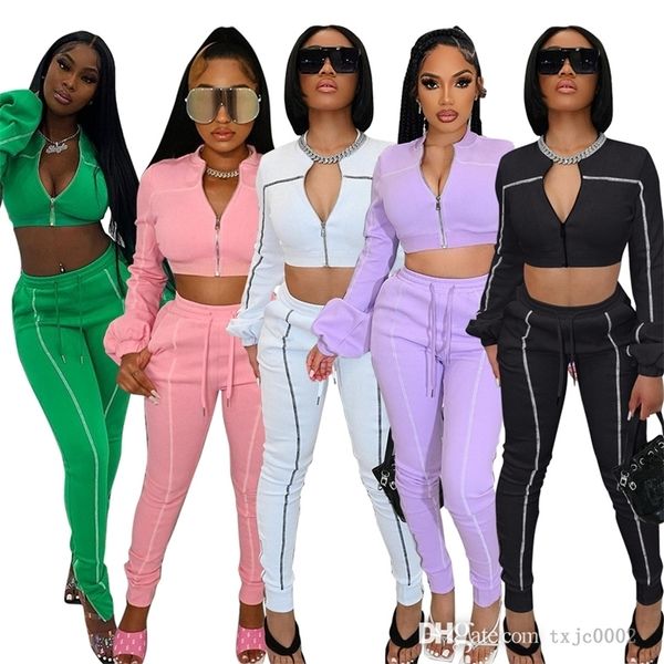 women tracksuits designer leggings set cardigan lantern sleeve slit trouser 2 piece set, Gray
women tracksuits designer leggings set cardigan lantern sleeve slit trouser 2 piece set, Gray